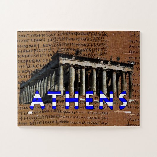 Athens Greece Legpuzzel (Horizontaal)