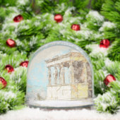 Athens Greece Snow Globe – Ancient Landmark Travel Sneeuwbol (Kerstmis)