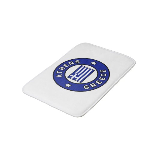 Athens Griekenland Badmat (Gekanteld)