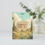 Athens Griekenland Briefkaart (Staand voorkant)