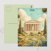 Athens Griekenland Briefkaart (Voorkant / Achterkant)