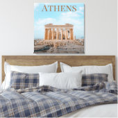 Athens Griekenland Canvas Afdruk (Insitu (Slaapkamer))