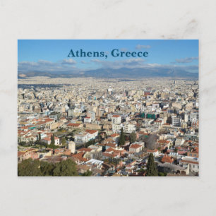 Athens Griekenland Cityscape Briefkaart