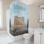 Athens Griekenland Douchegordijn (In situ)