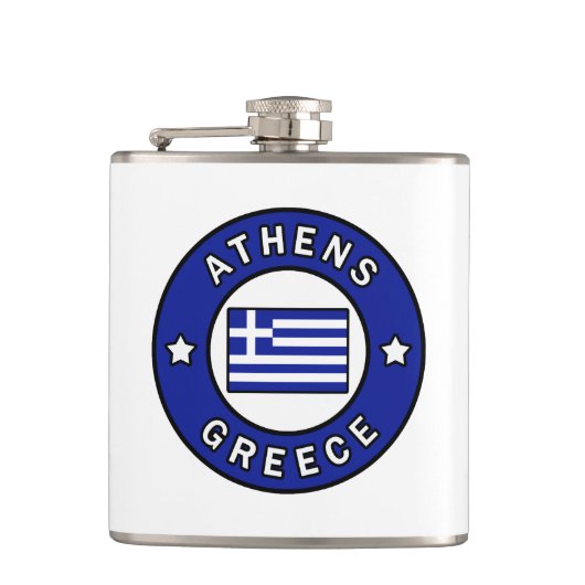 Athens Griekenland Heupfles (Voorkant)