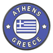 Athens Griekenland Hockey Puck (Voorkant)