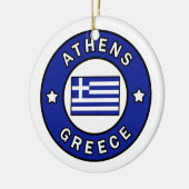 Athens Griekenland Keramisch Ornament (Links)