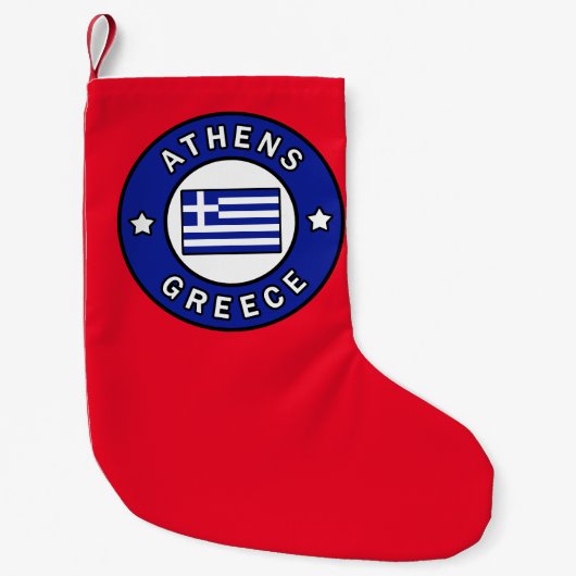 Athens Griekenland Kleine Kerstsok (Voorkant)