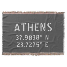 Athens Griekenland Latitude Longitude