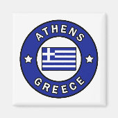 Athens Griekenland Magneet (Voorkant)