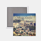 Athens Griekenland Magneet (Voorkant / Achterkant)