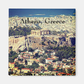 Athens Griekenland Magneet (Voorkant)