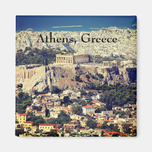 Athens Griekenland Magneet (Voorkant)