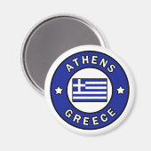 Athens Griekenland Magneet (Voorkant / Achterkant)