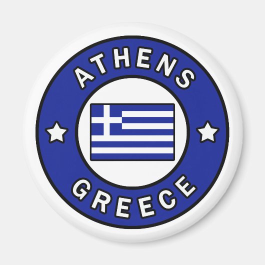 Athens Griekenland Magneet (Voorkant)
