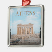 Athens Griekenland Metalen Ornament (Links)