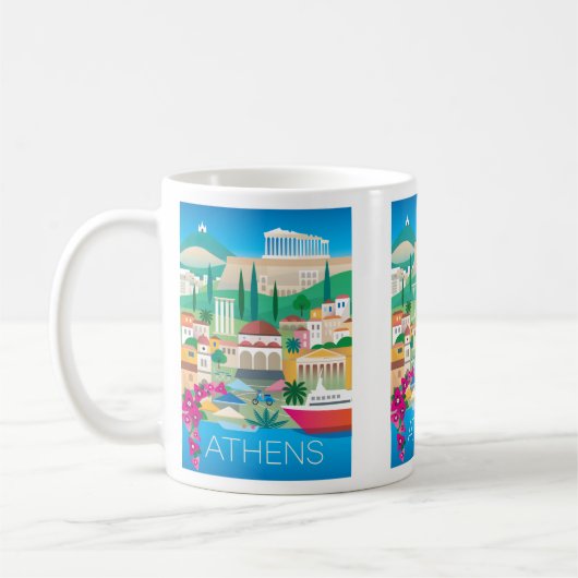 Athens, Griekenland Mok (Links)
