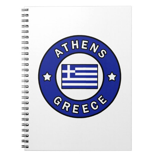 Athens Griekenland Notitieboek (Voorkant)