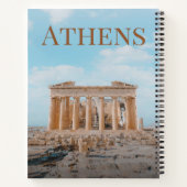 Athens Griekenland Notitieboek (Achterkant)