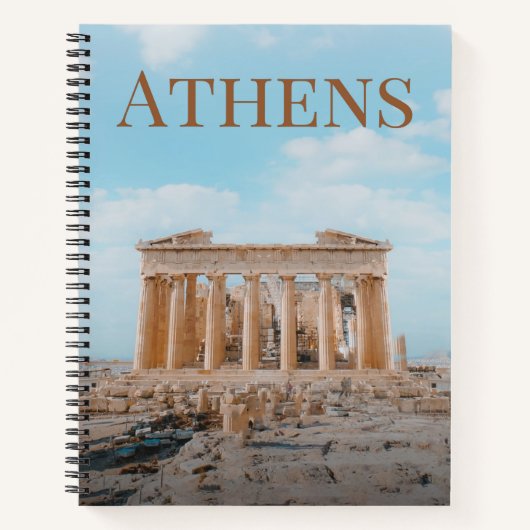 Athens Griekenland Notitieboek (Voorkant)