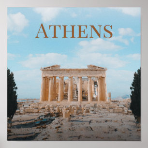 Athens Griekenland Poster