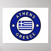 Athens Griekenland Poster (Voorkant)