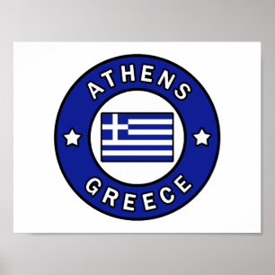 Athens Griekenland Poster