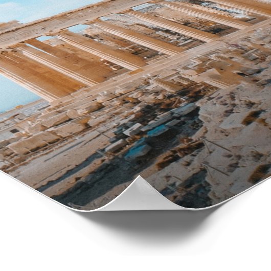 Athens Griekenland Poster (Hoek)