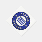 Athens Griekenland Servet (Hoek)