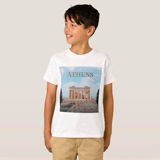 Athens Griekenland T-shirt (Voorkant volledig)