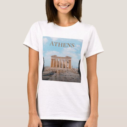 Athens Griekenland T-shirt (Voorkant)
