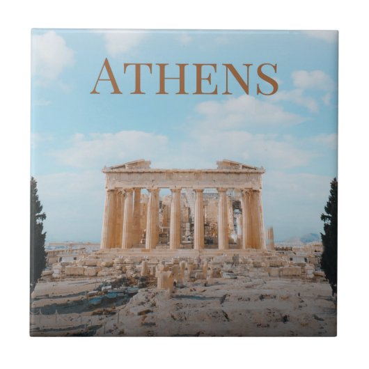 Athens Griekenland Tegeltje (Voorkant)