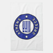 Athens Griekenland Theedoek (Verticaal)