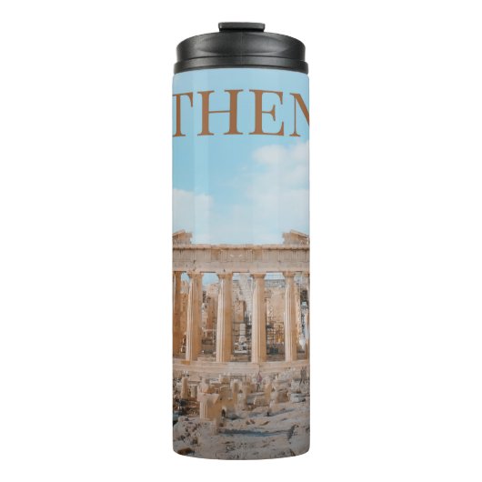 Athens Griekenland Thermosbeker (Voorkant)