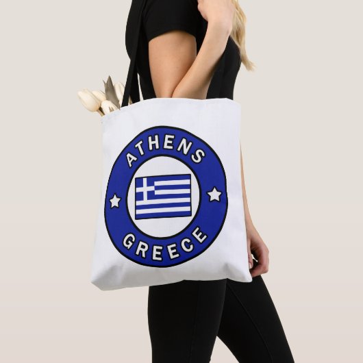 Athens Griekenland Tote Bag (Dichtbij)