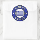 Athens Griekenland Vierkante Sticker (Tas)