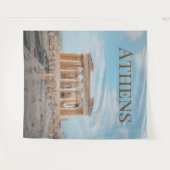 Athens Griekenland Wandkleed (Voorkant (horizontaal))