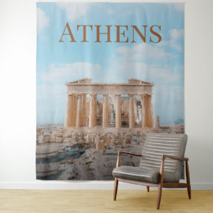 Athens Griekenland Wandkleed