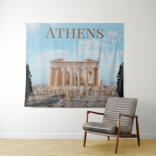 Athens Griekenland Wandkleed (In Situ (horizontaal))