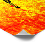 Athens Marathon Oranje Print (Hoek)