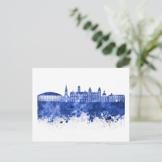 Athens OH skyline Briefkaart (Staand voorkant)