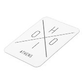 Athens Ohio magneet (Linkerzijde)