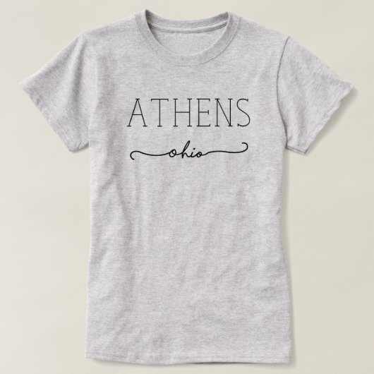 Athens Ohio Shirt Design 2 (Design voorkant)