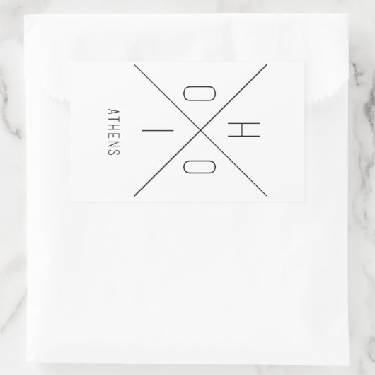 Athens Ohio Sticker (Tas)