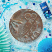 Athens Owl Papieren Bordje (Feest)