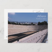Athens Panathenaic Stadium Briefkaart (Voorkant / Achterkant)