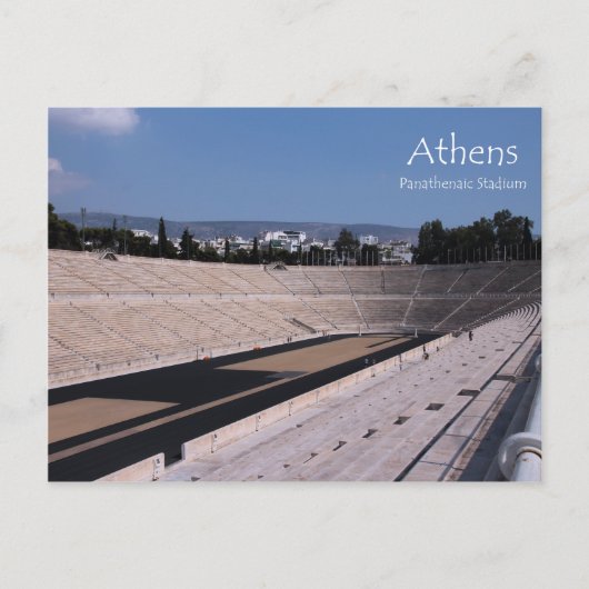 Athens Panathenaic Stadium Briefkaart (Voorkant)