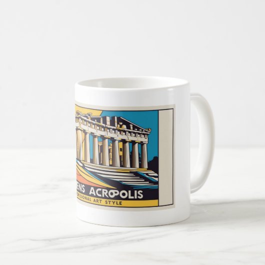 Athens Parthenon 1 Mok (Voorkant rechts)
