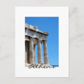Athens Parthenon Briefkaart (Voorkant)