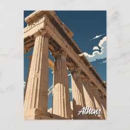 Athens Parthenon Briefkaart